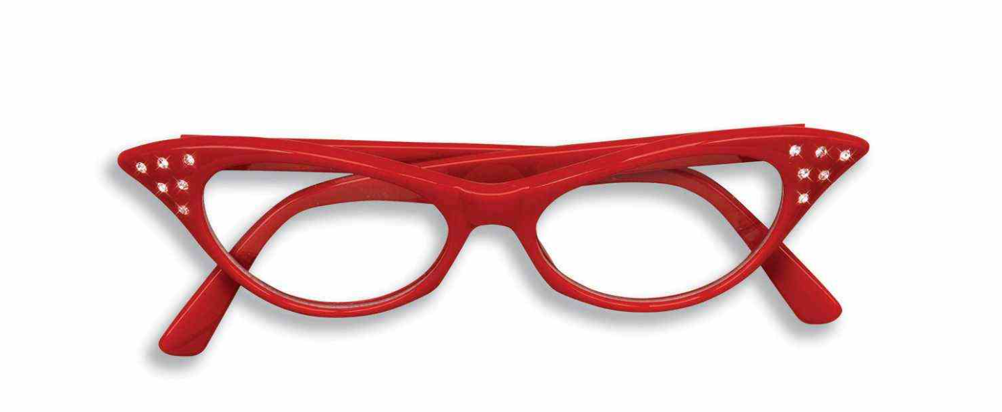 50's Rhinestone Glasses