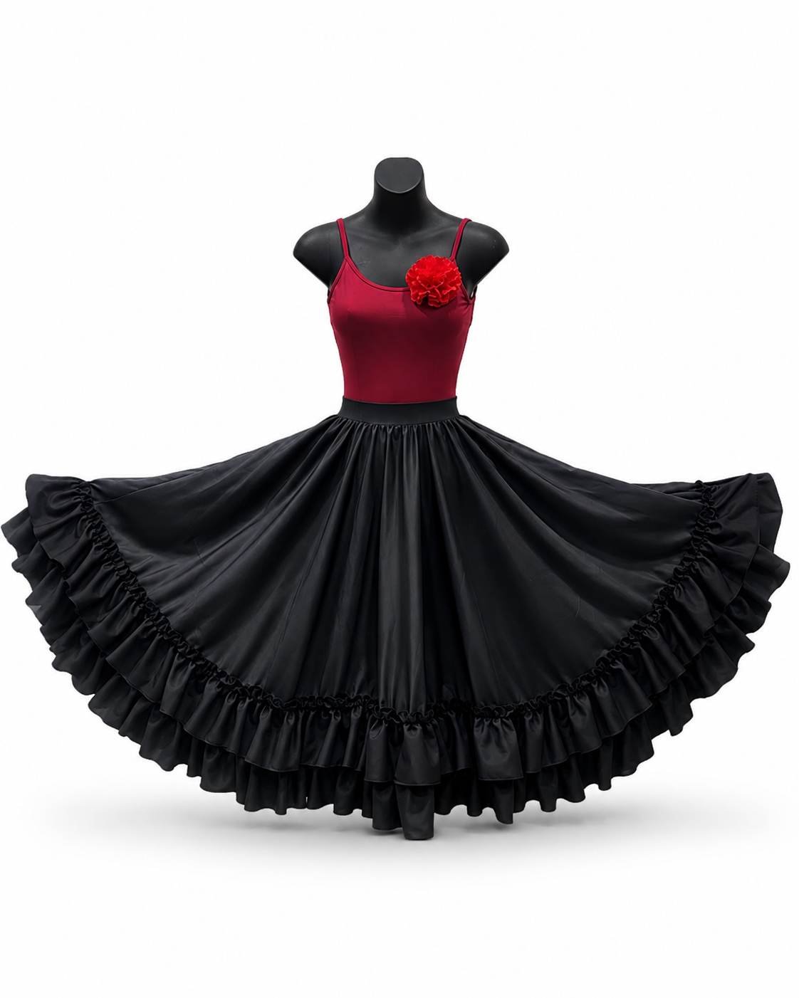 Flamenco Double Ruffle Skirt