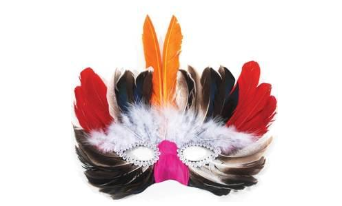 Cockatiel Feather Mask