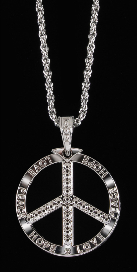 Peace Sign Necklace
