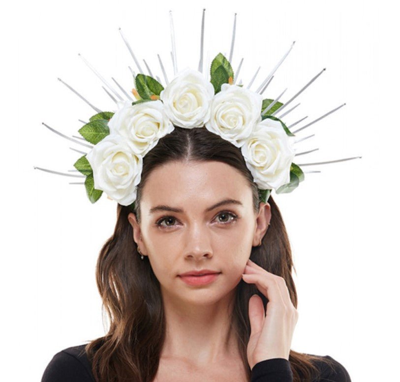 Headband-Day Of The Dead Crown