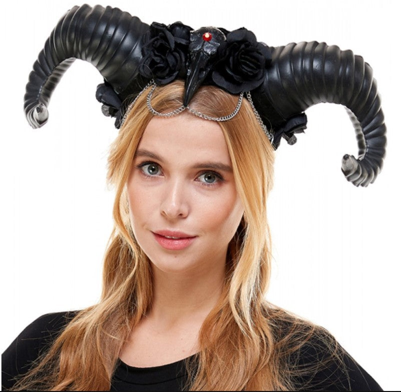 Headpiece Ram Horns
