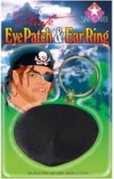 Eyepatch with Earring