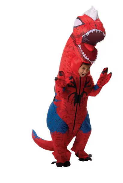 Kids Inflatable Spider-Rex Costume 8 and up