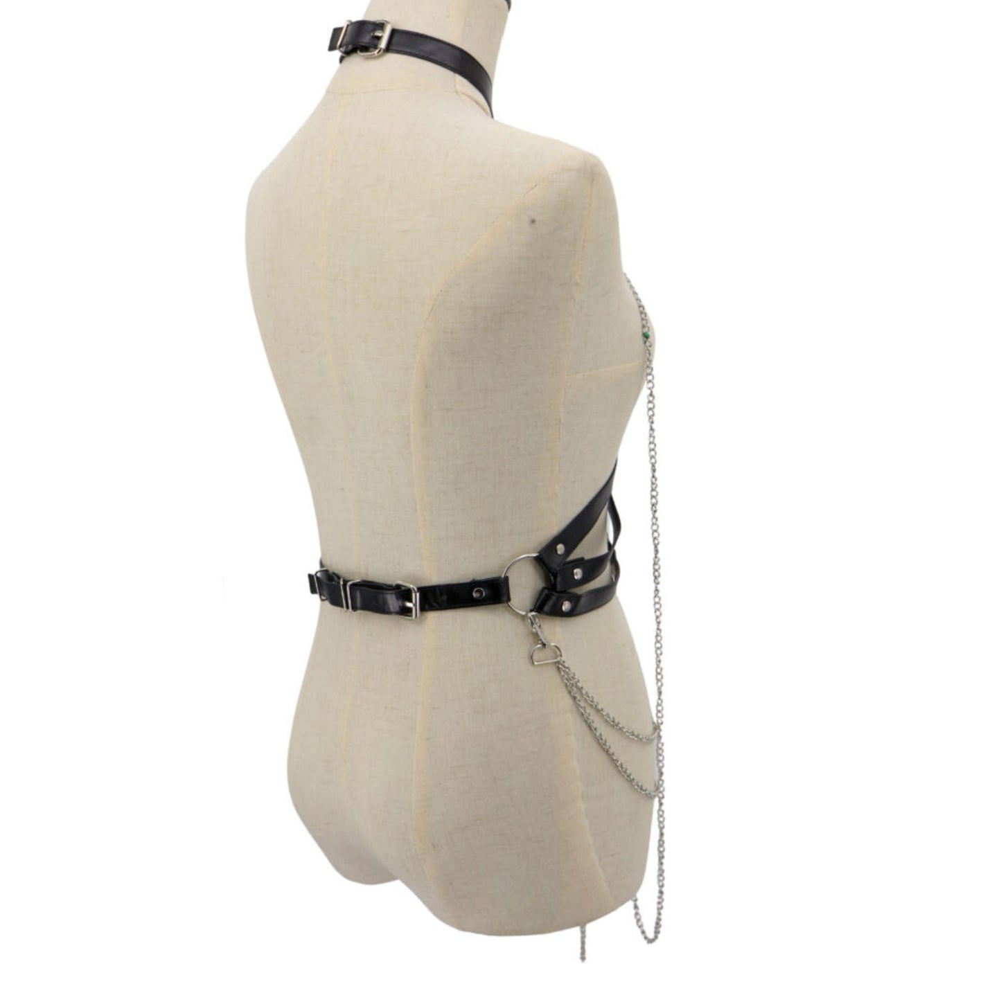 Leatherette Body Harness