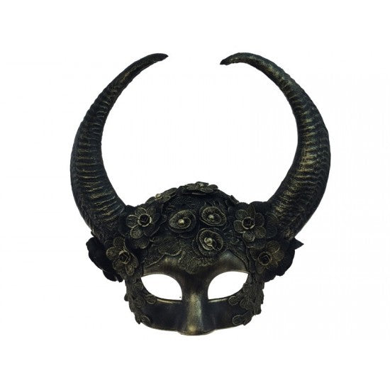 Lace Horned Mask