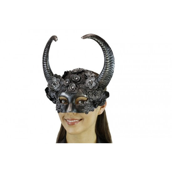Lace Horned Mask