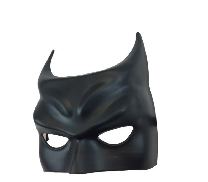 Batman style mask Black