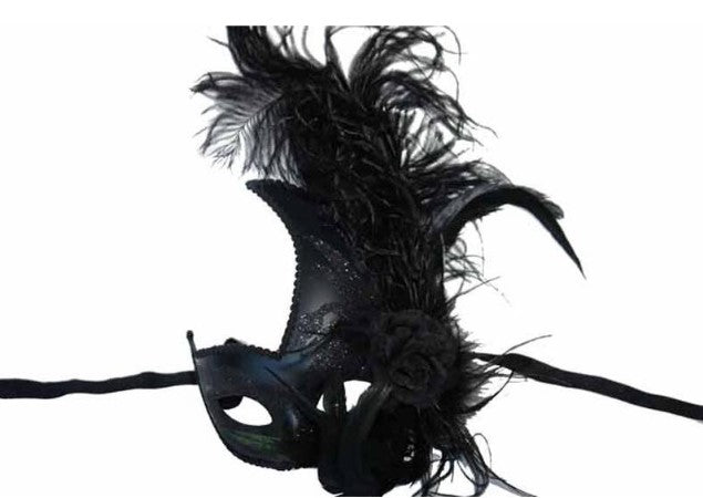Venetian Mask w/Feathers
