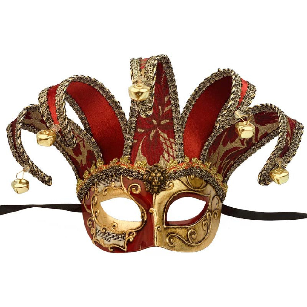 Venetian Jester Half Mask