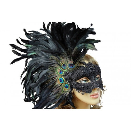 Carnival Feather Mask