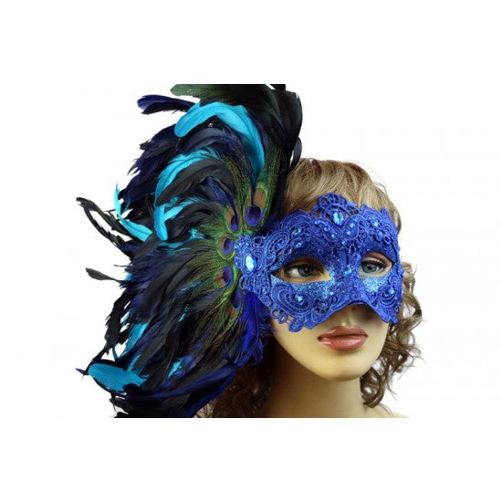 Carnival Feather Mask