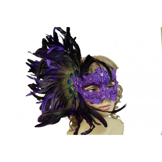 Carnival Feather Mask