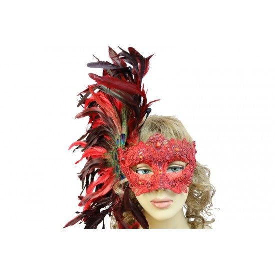 Carnival Feather Mask
