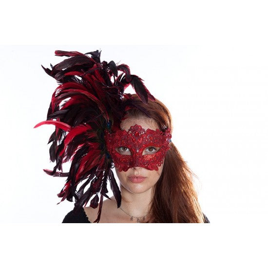 Carnival Feather Mask