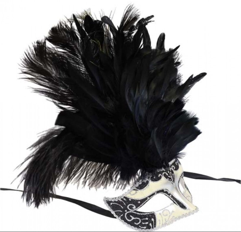 Masquerate Party Feather Mask