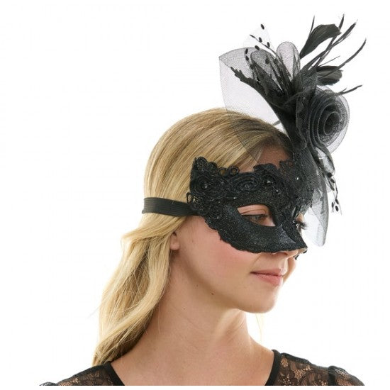 Lace Fascinator Mask