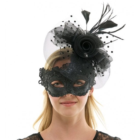 Lace Fascinator Mask