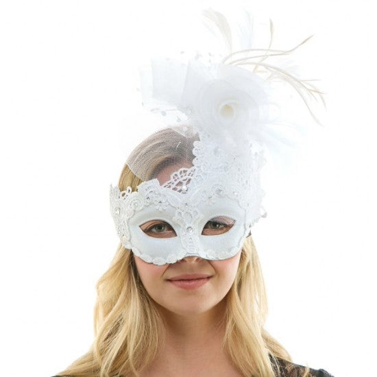 Lace Fascinator Mask