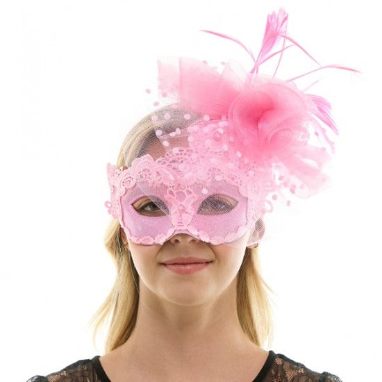 Lace Fascinator Mask