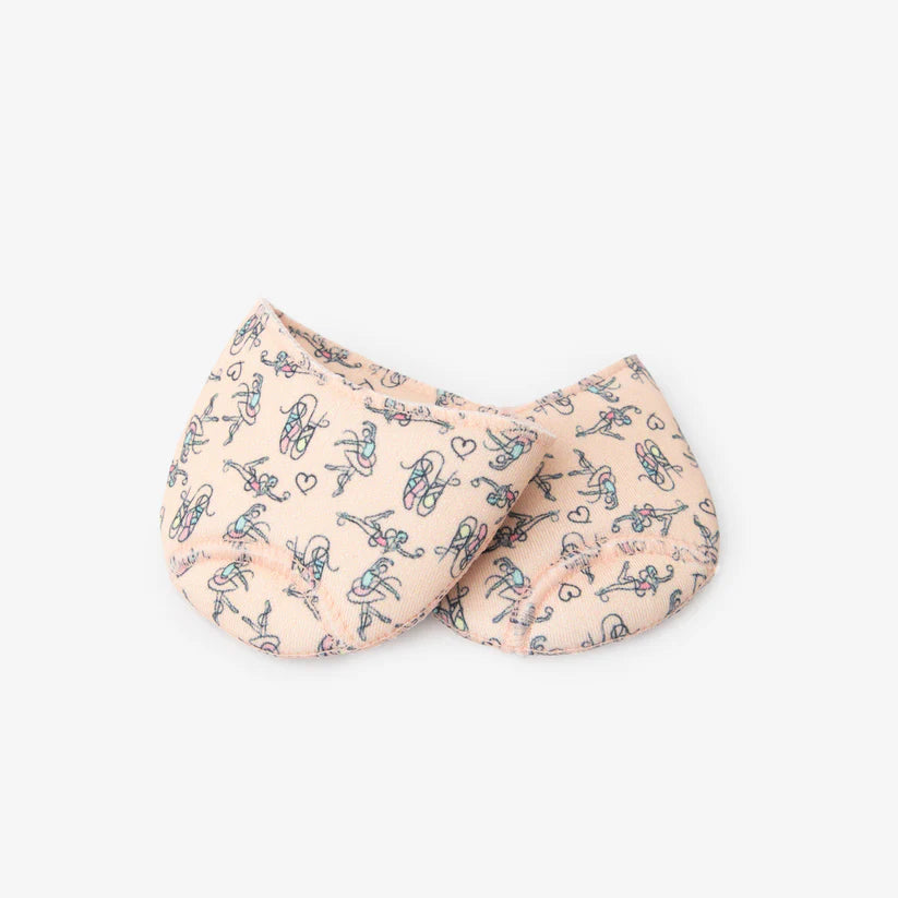 Ballerina Print Toe Pads
