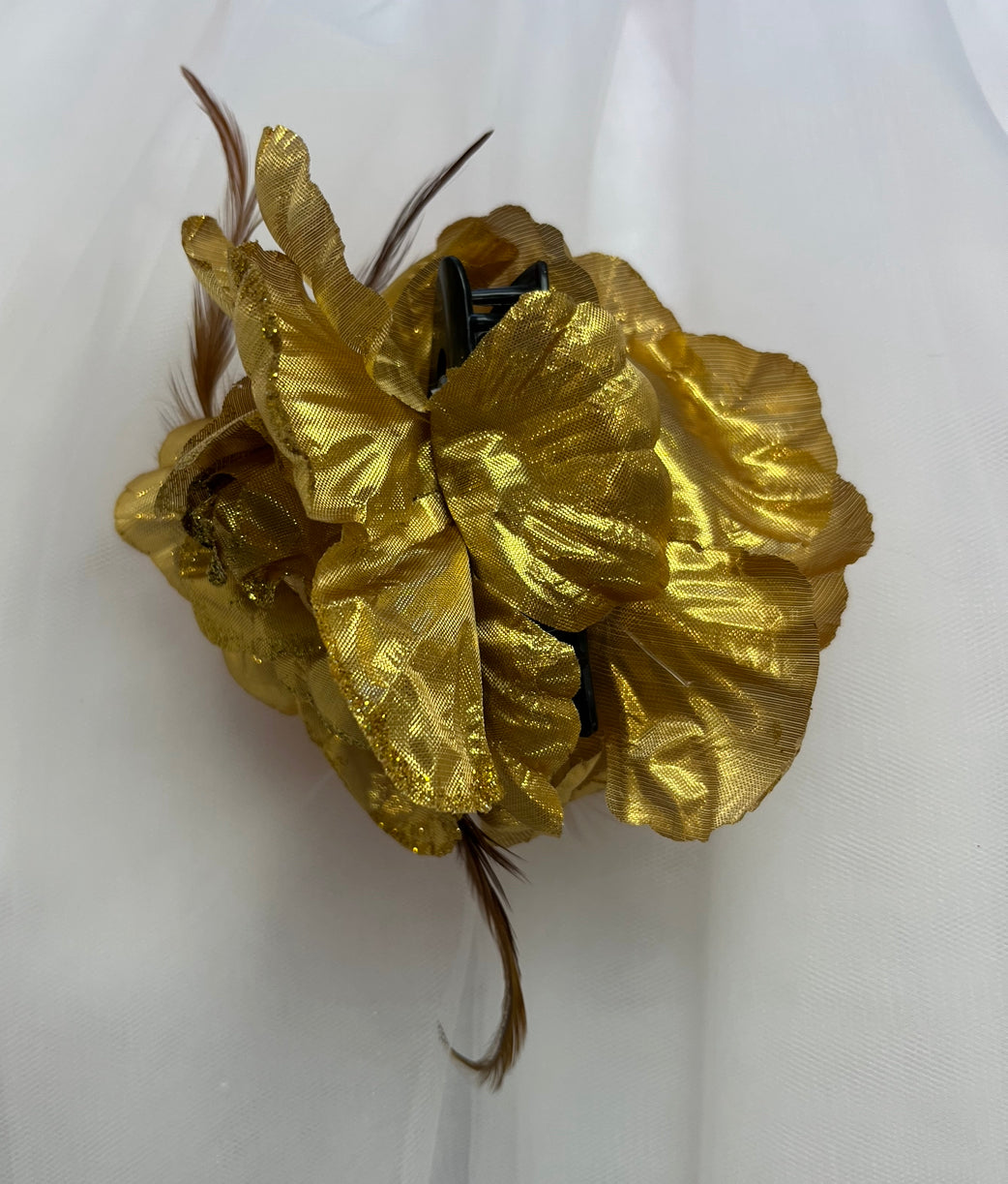 Double metal hair grip