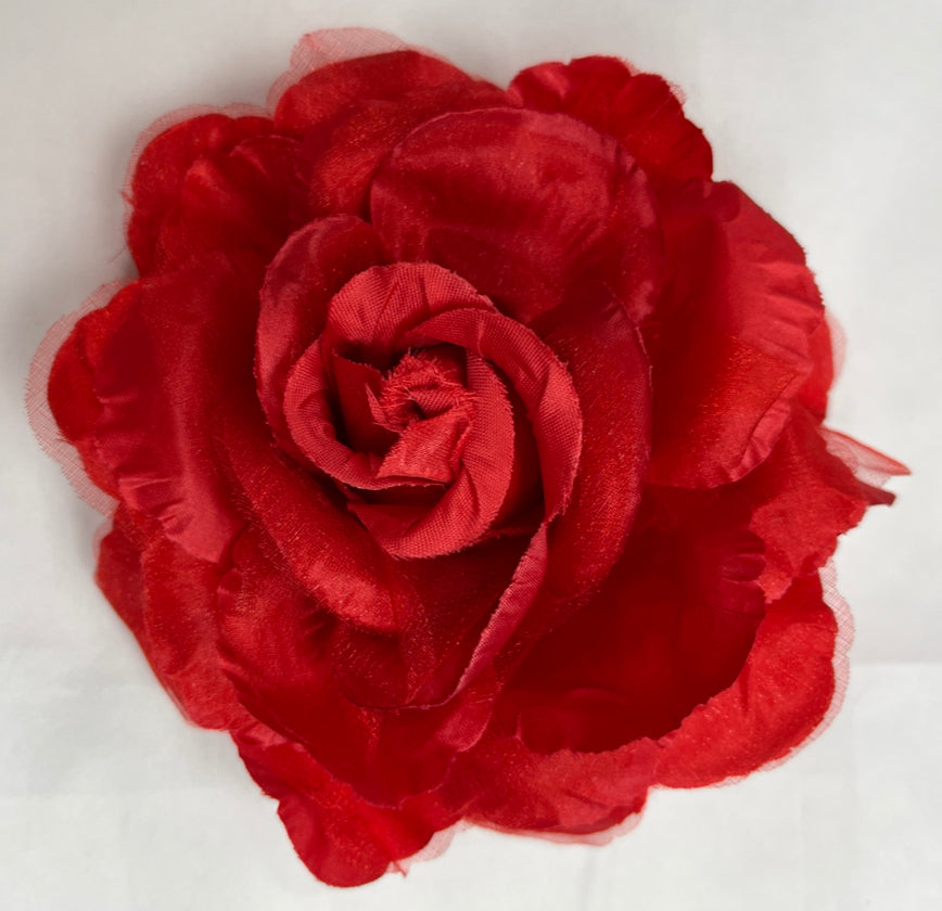Flower hair clip