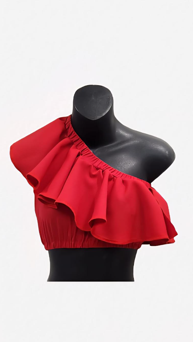 One Shoulder Jibara Top