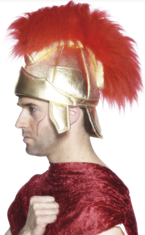Roman Soldiers Helmet - Gold
