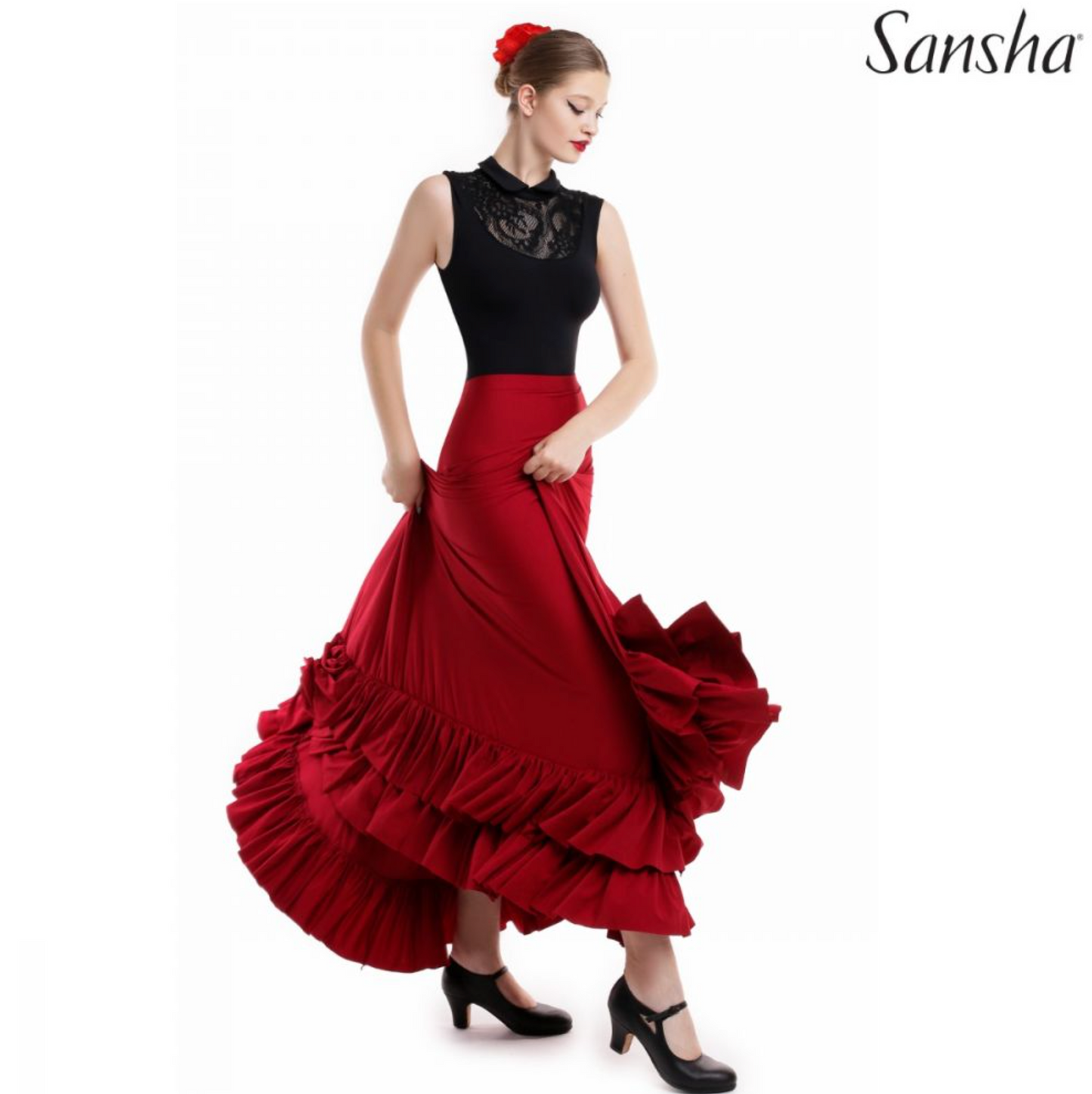 Rocio Flamenco Skirt