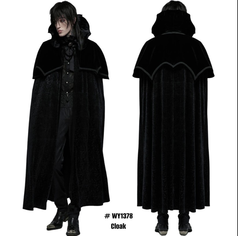 Gothic Nobel Night Cloak