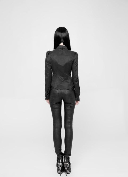 Gothic Military Long Sleeve Shirt