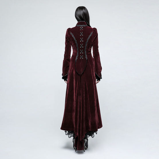 Gothic Palace Swallow Tail Long Dress