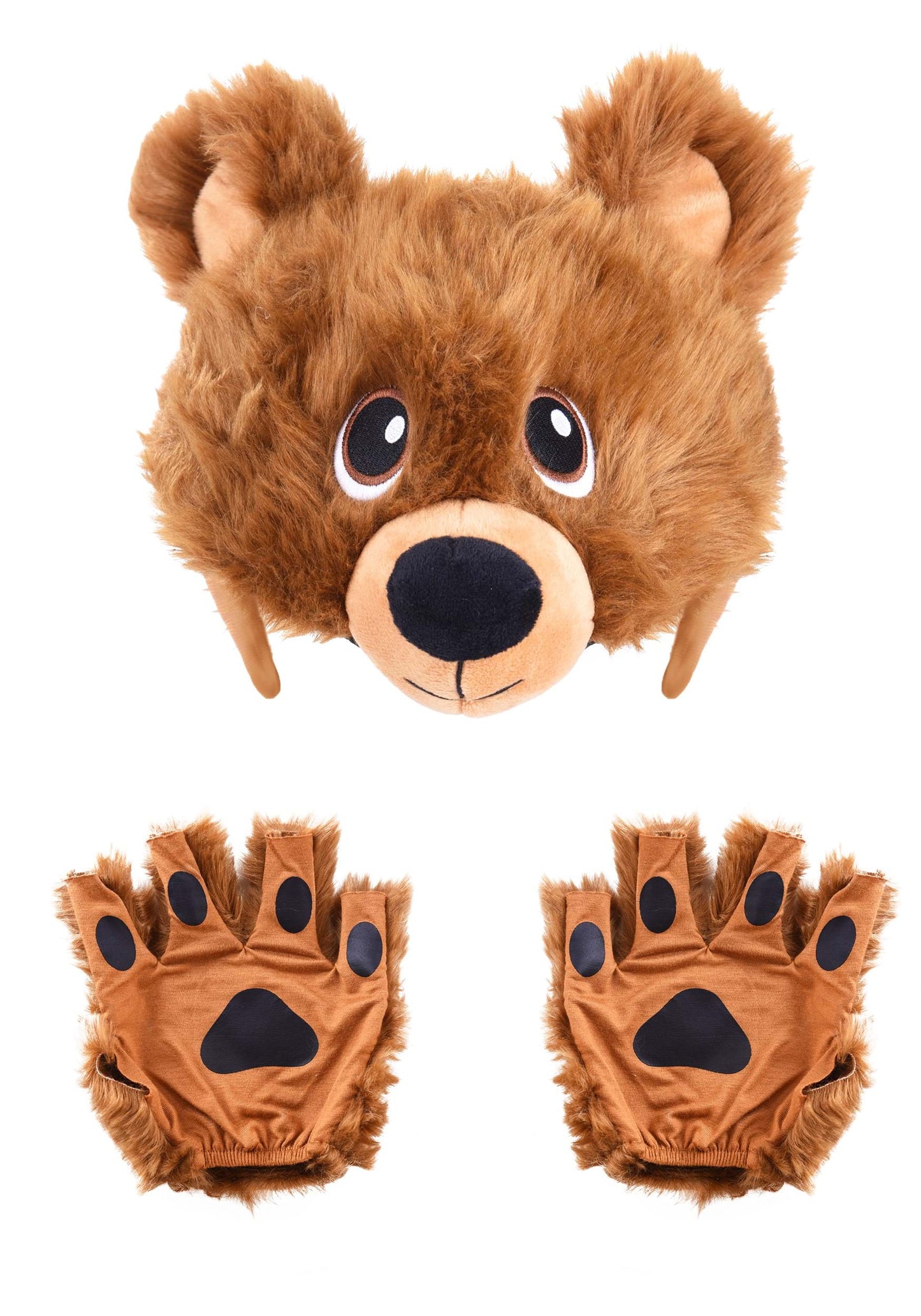 Bear Soft Headband & Paws Accessory Kit