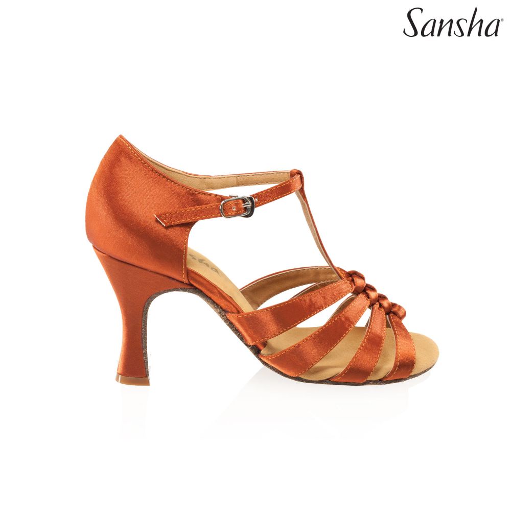 LIDIA Latin ballroom suede sole