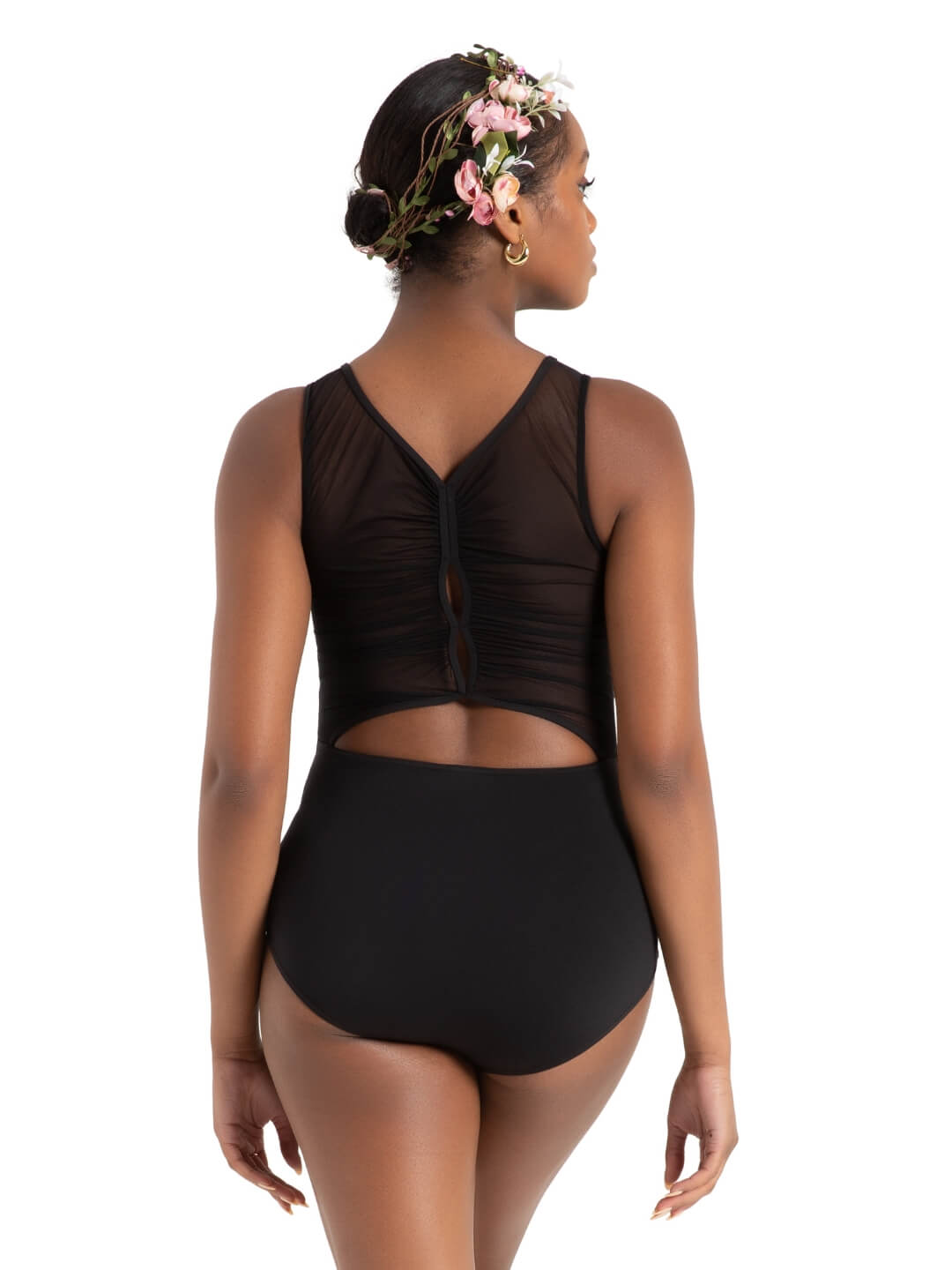 Marigold Mesh Back Leotard