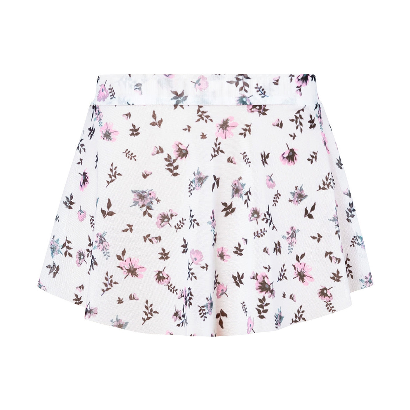 Natalia Print Mesh Skirt