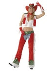 Sexy Christmas Cowgirl Adult Costume