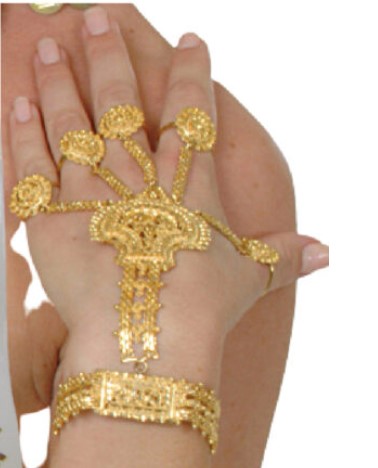 5 Finger Slave Bracelet – Gold