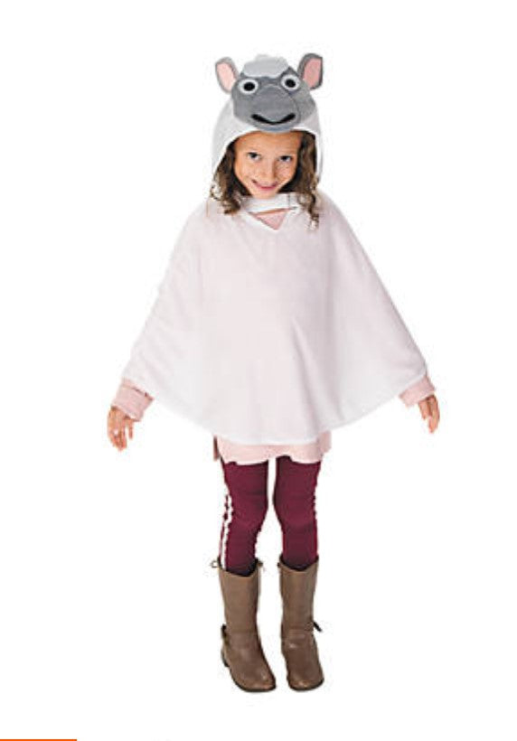 Kid's Nativity Lamb Poncho