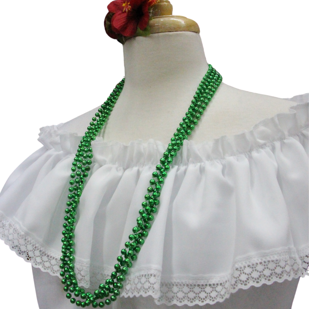 Metallic Bead Necklace
