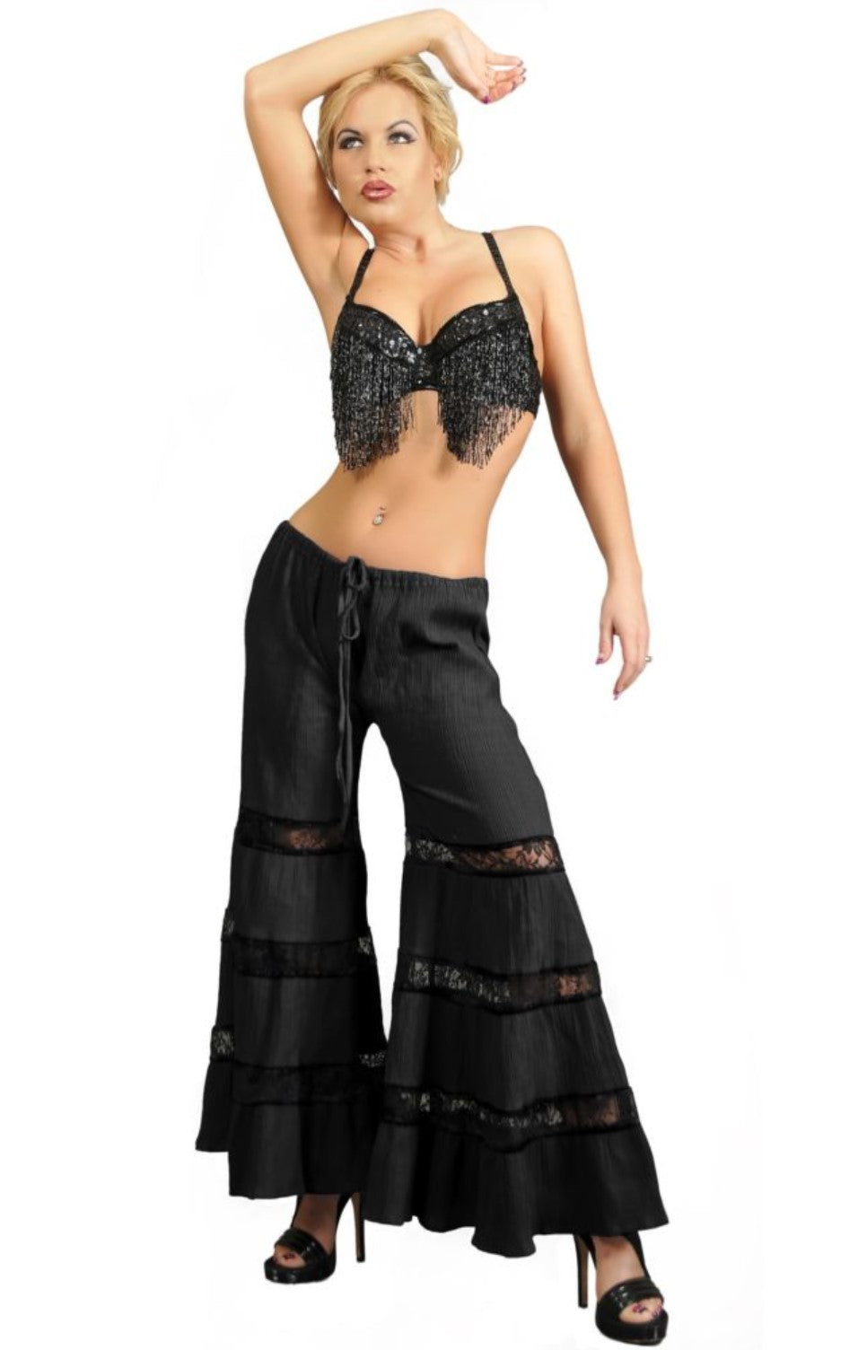 Pant with Lace
