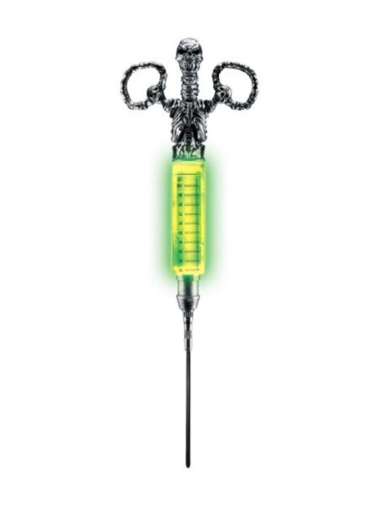 Radioactive Glowing Syringe