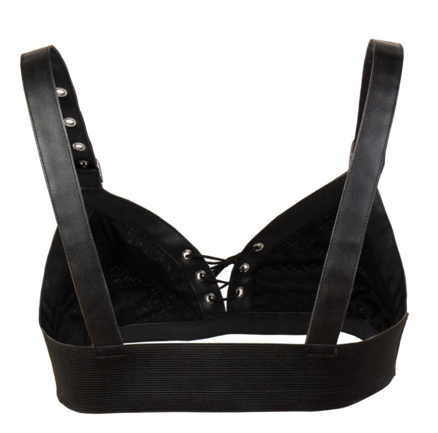 Black Grommet Bralette