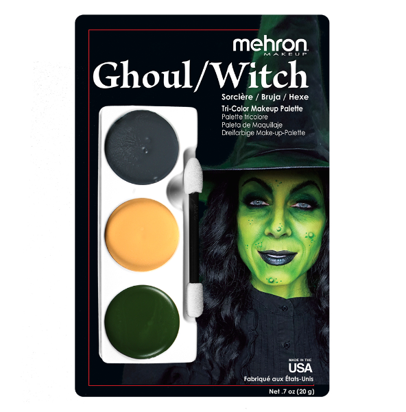 Tri-Color Makeup Palettte