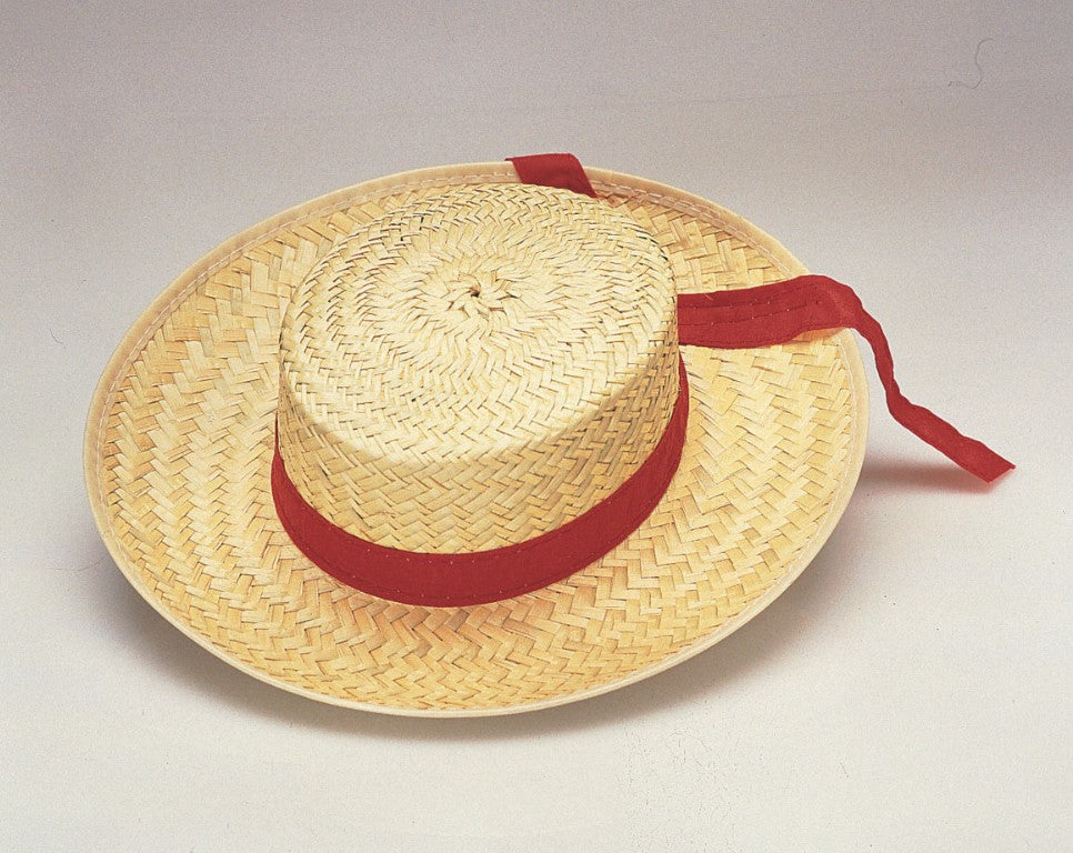 Straw Gondolier Hat
