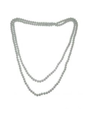 Double Strand Pearl Necklace