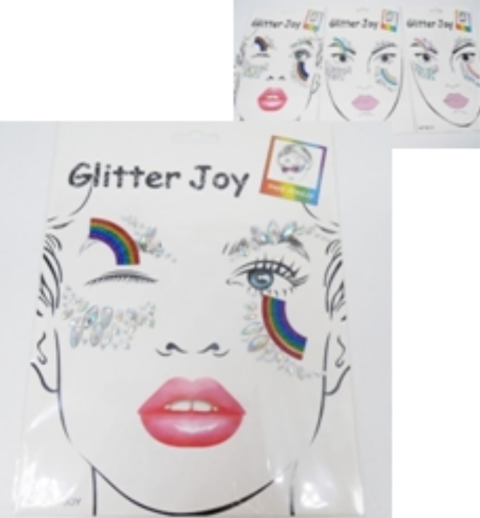 Glitter Joy Assorted Face