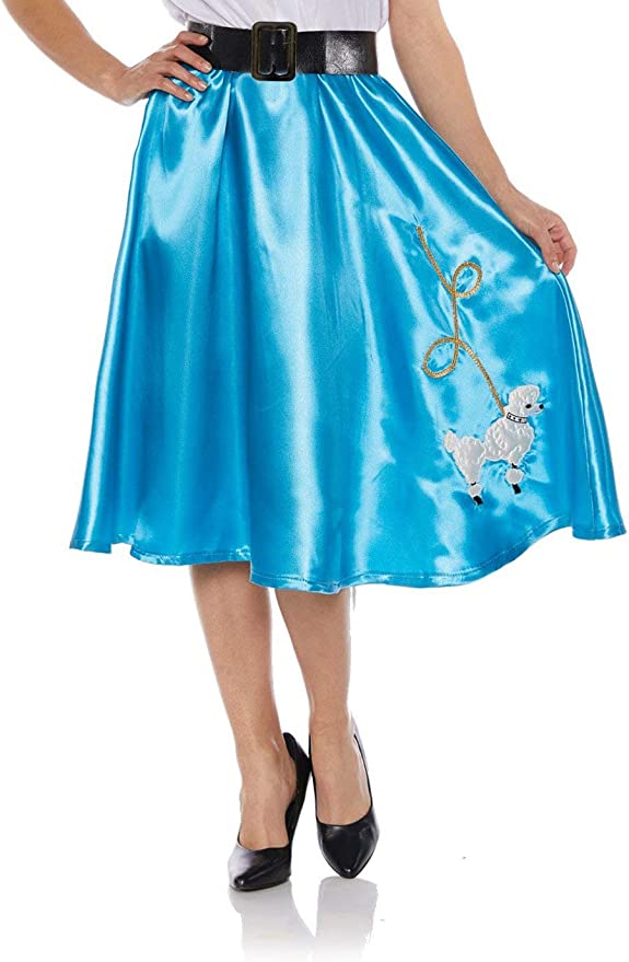 Satin Poodle Skirt