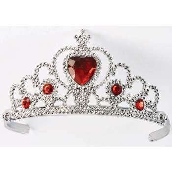 Ruby Heart Tiara